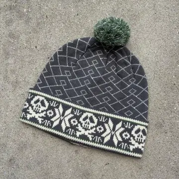 니트 모자 unknown 비니 모자 꽁지 구제 의류