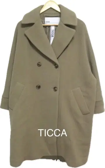 새상품급 TICCA 티카 울 텐트 코트