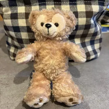 [새상품급] 더피 인형 배지 키체인 포함