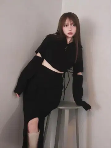 ANDMARY Missi knit tops Missi knit skirt