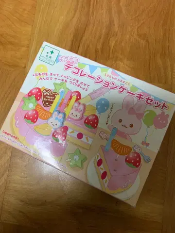 마더 가든 우사모모 키라키라 데코레이션 케이크 세트