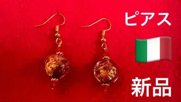 새상품 귀걸이 이탈리아 베니스 에서 구매 베네치안 유리