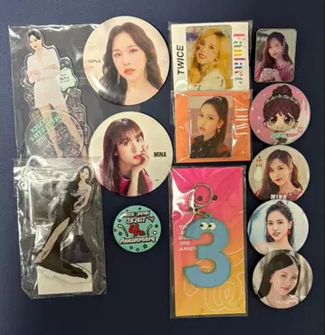 TWICE 캔뱃지 핀 배지 아크릴 스탠드 미나