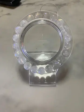 화이트 래브라도 라이트 9mm 안쪽 둘레 16cm