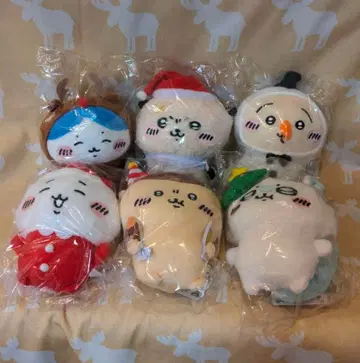 치이카와 메리크리 봉제 인형 전 6종 컴플리트 세트