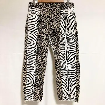 사이즈 34! AiE 레오파드 제브라 팬츠