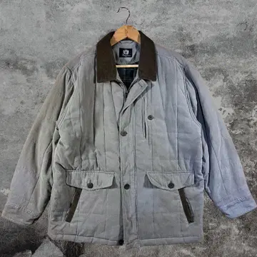 구제 의류 상의 긴팔 다운 자켓 옅은 그린 남성용 여성용 가을 겨울