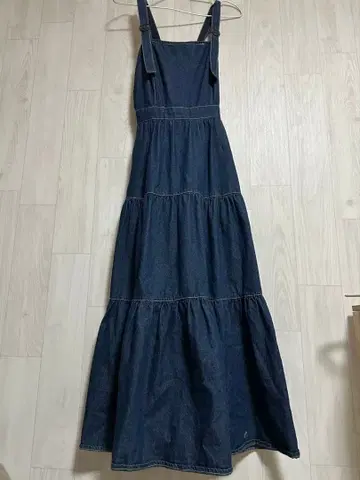 NICE CLAUP 티어드 원피스 프리 사이즈