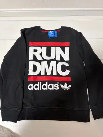 adidas RUN DMC 맨투맨 XS 블랙