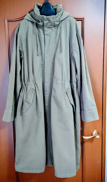 파드칼레 코튼 린넨 라이트 트윌 라이너 부착 코트