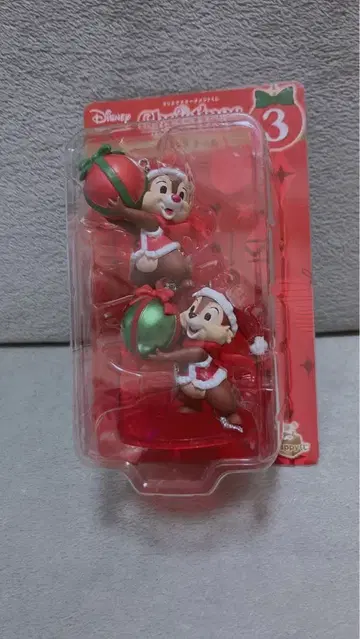 해피 복권 디즈니 크리스마스 오너먼트 칩과 데일 상자 없음