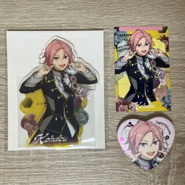 앙스타 오우카와 코하쿠 스타포니 4th 아크릴 스탠드 캔뱃지 카드