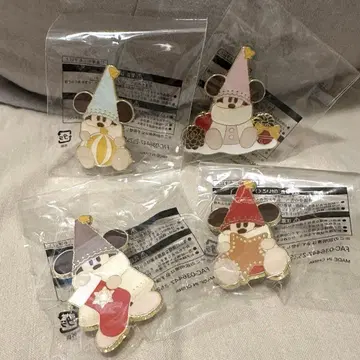 릴린린 핀 배지 2025 크리스마스 4개 세트