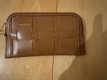 ORSETTO 브라운 지갑 프래그먼트 케이스