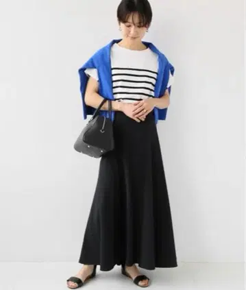 저널 스탠다드 리룸 코튼 머메이드 이지 스커트