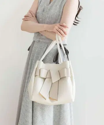 [ 새상품 ] RANDA 리본 토트백 A4 대응