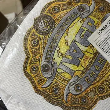 IWGP 챔피온 벨트 디자인 백