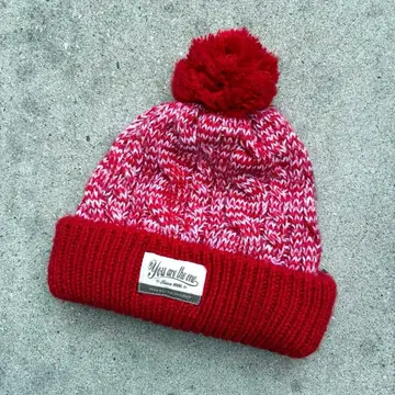 니트 모자 unknown 비니 모자 꽁지 구제 의류