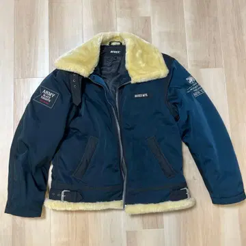 AVIREX (아비렉스) 패딩 B-3 자켓 네이비