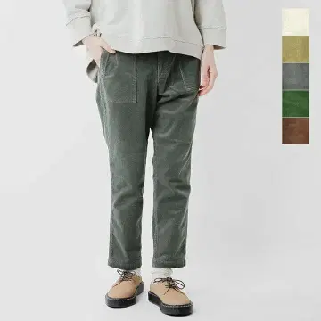 DMG 코듀로이 속기모 레그렛 베이커 팬츠