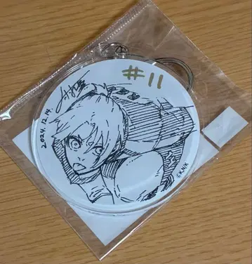 블루 록 이세탄 코스터형 아크릴 키링 미카게 레오