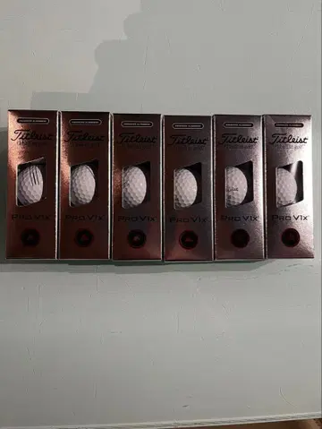 Titleist Pro V1x 골프공 6개입