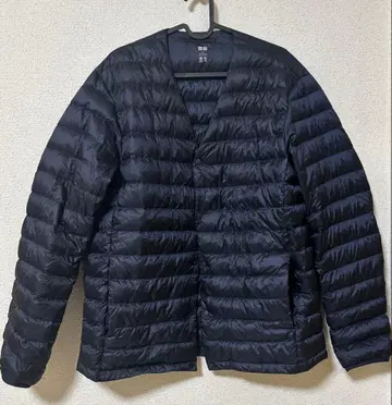 유니클로 울트라 라이트 다운 다운 가디건 다운 자켓 XL 다크 네이비