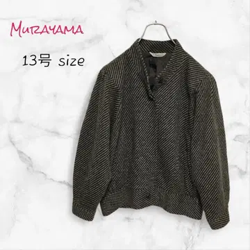 Hamayarawa 블루종 다이애그널 레트로 LL 블랙 구제 의류