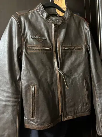 HARLEY-DAVIDSON 브라운 라이더 자켓