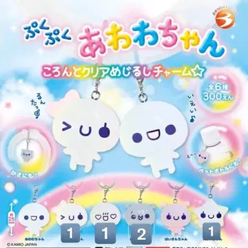 푹푹 아와와짱 마크 액세서리 5종 세트