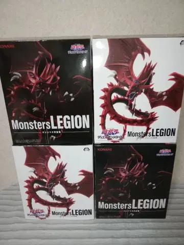 오시리스의 천공룡 피규어 4개 세트