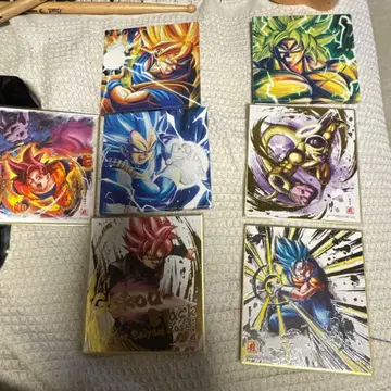 드래곤볼 미니 색지 4종 / 아트 플레이트 3종