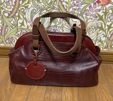 genten 가죽 핸드백