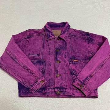 레어 컬러 빈티지 조던 케미컬 워시 데님 자켓