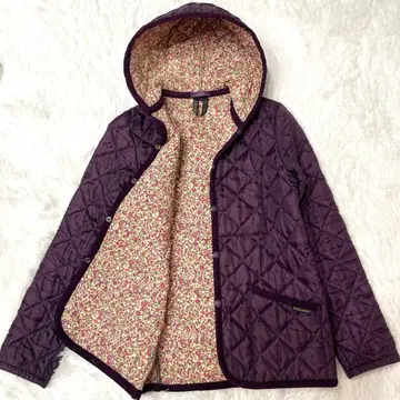 라벤햄 퀼팅 자켓 안감 올 패턴 꽃무늬 38