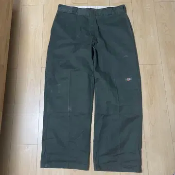 Dickies 더블니 다크 그린