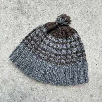 니트 모자 unknown 비니 모자 꽁지 구제 의류