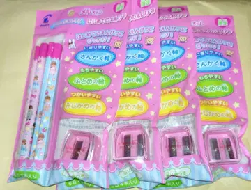 PILOT 한정판 멜짱 함께 배우는 첫 연필 4세트