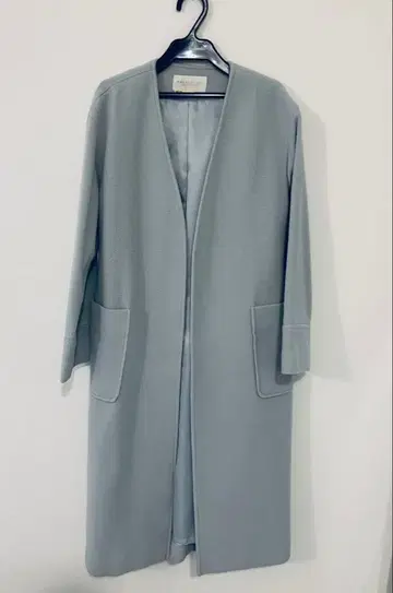 프로포션 바디 드레싱 노카라 코트