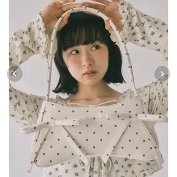 merry jenny 리본 리본 컴팩트 백