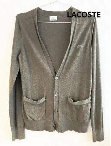 Lacoste 라코스테 올리브 그린 가디건 L 상당