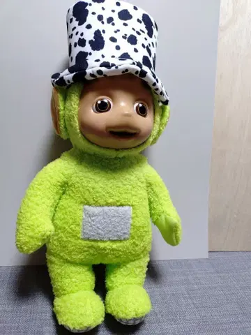 압축 없음 텔레토비즈 BIG 봉제 인형 딥시와 좋아하는 모자 새상품