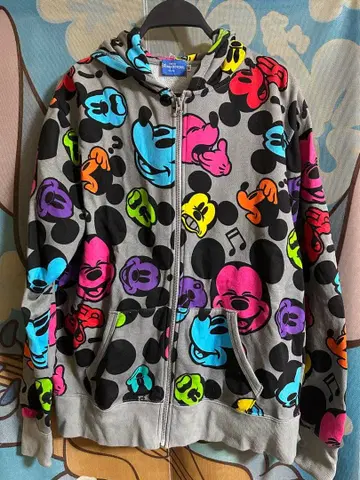 도쿄 디즈니 리조트 미키 후드티 LL