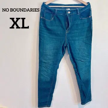 NO BOUNDARIES 데님 스키니진 노바운다리즈 XL