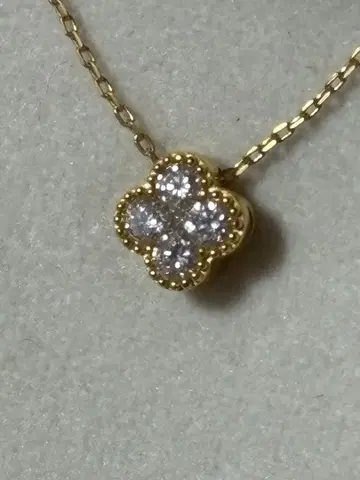 새상품급 18K 브랜드 폰데베키오 다이아몬드 목걸이