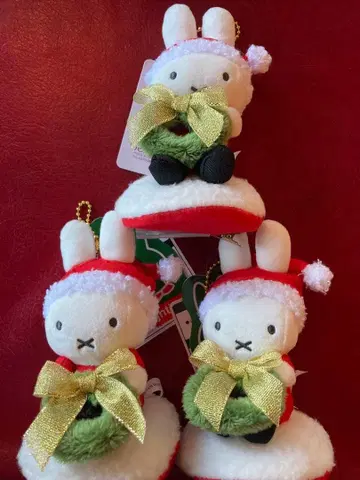 하우스텐보스 한정판 크리스마스 미피 & 멜라니 키체인