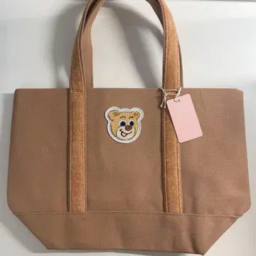 [택 포함 새상품] 페이러 올드 테디 와펜 토트백 소