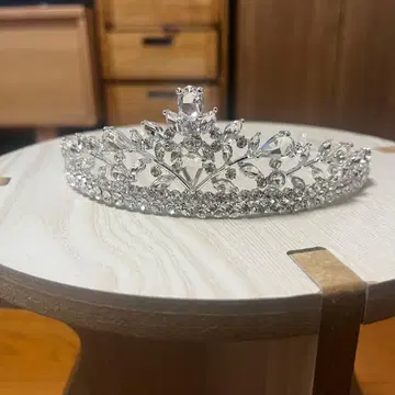 웨딩 실버 티아라 액세서리 오하시 (신상)