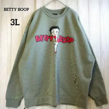 [빅 사이즈] 베티 부프 3L 트레이닝복 올리브 그린 속기모