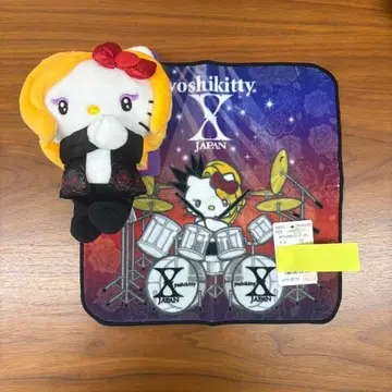 Avail yoshikitty 키티 마스코트 & 핸드 타월 세트